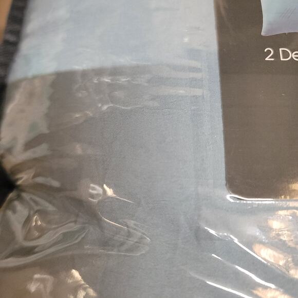 Hallmart Collectible Amalina 4-Pc Comforter Set Twin/ Twin XL ODESSA Blue - Picture 7 of 8